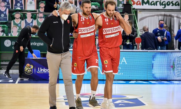 Varese, esclusa la frattura del piede di Giancarlo Ferrero