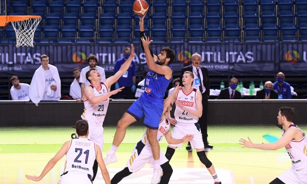 Tessitori guida gli azzurri, Russia battuta 70-66