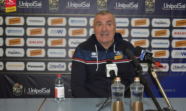 Pesaro, Repesa: “Dobbiamo dare il massimo per portare a casa la vittoria”