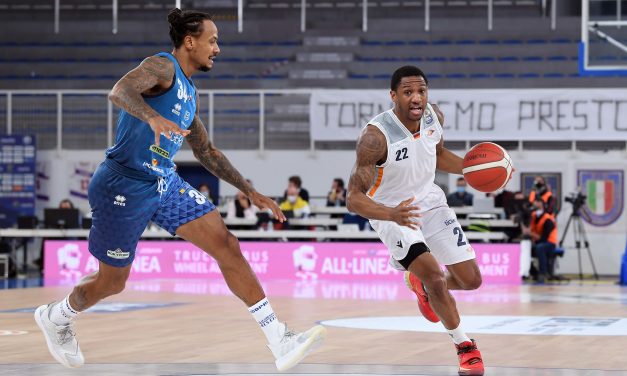 Virtus Roma, Robinson out nella sfida contro Venezia per problemi alla schiena