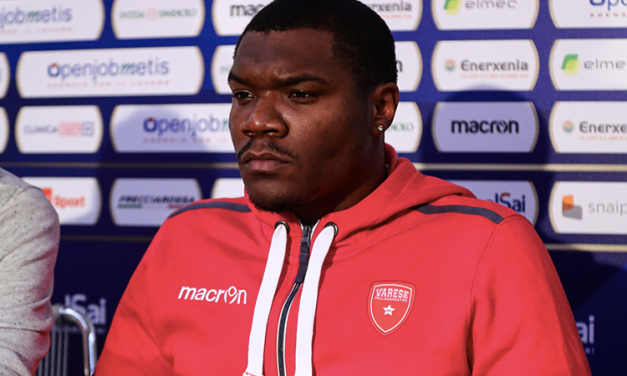 Varese, Jones: “Darò il massimo per raggiungere i risultati che vogliamo”