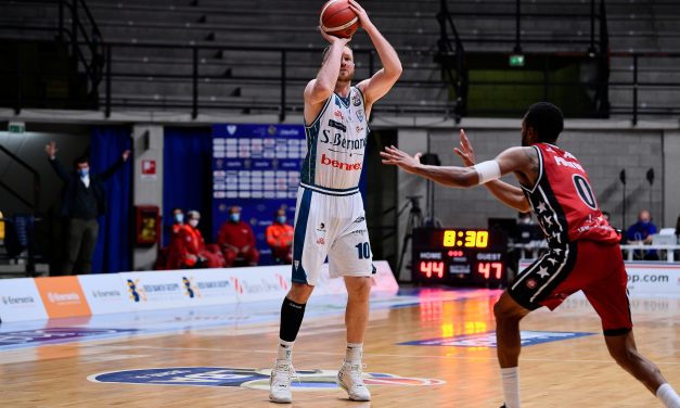 Cantù, Leunen out per due match per un problema al polpaccio