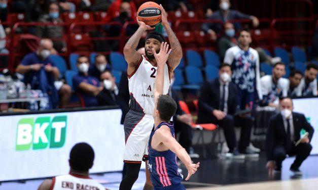 Delaney all’overtime permette a Milano di sfatare il tabù, battuto il Maccabi 85-86 in Israele