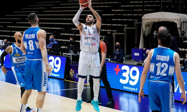 Fortitudo, in dubbio la presenza di Aradori nel derby