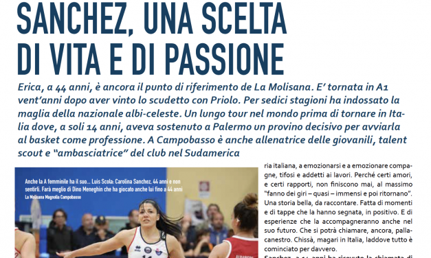 Sanchez come Scola, a 44 anni in Serie A1 femminile è un punto di riferimento