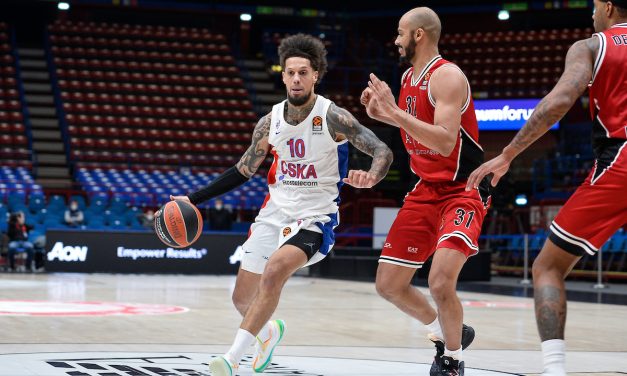 ITALIANI ALL’ESTERO, POLONARA NON BASTA AL BASKONIA, HACKETT BRILLA MA IL CSKA PERDE CONTRO LO ZENIT