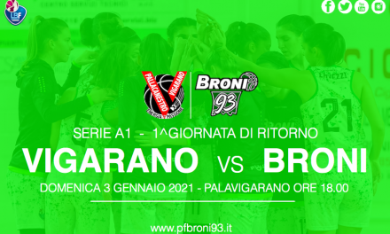 Broni, Madera: “Dobbiare cercare di ripetere la prestazione di Sassari”
