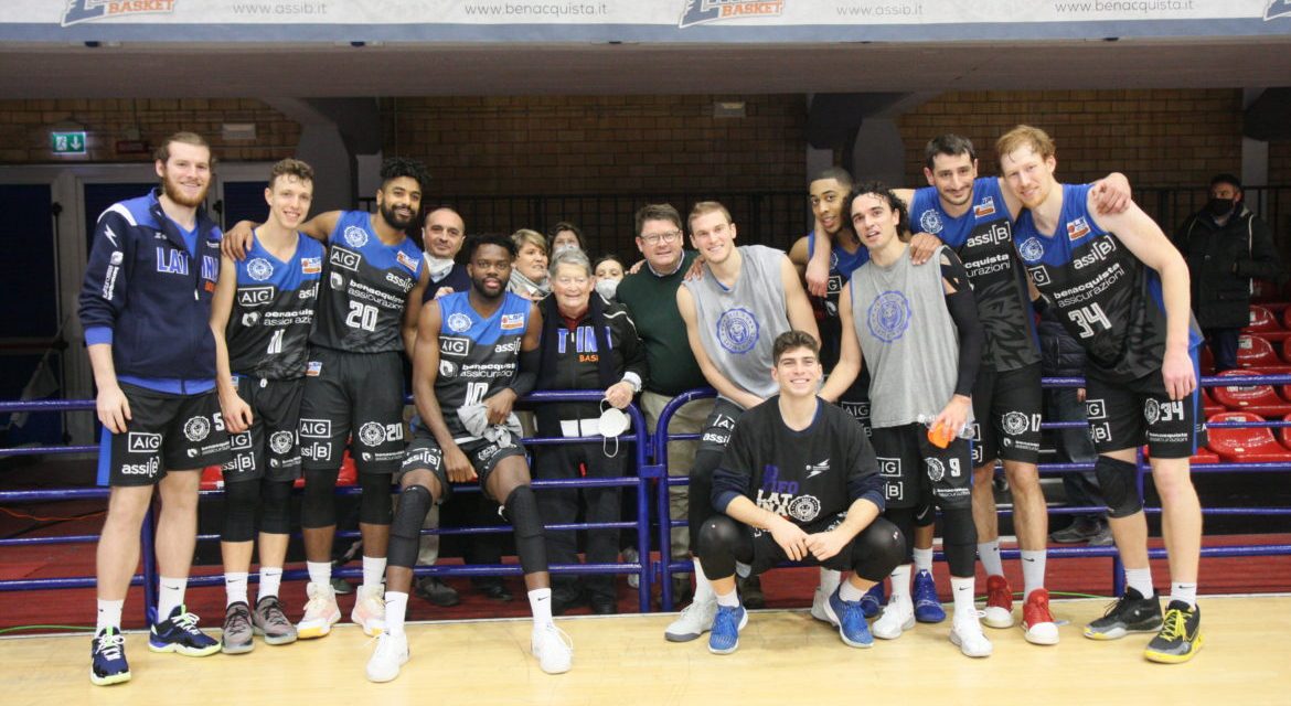 Latina inizia il 2021 con un successo, sconfitta 70-66 la Stella Azzurra
