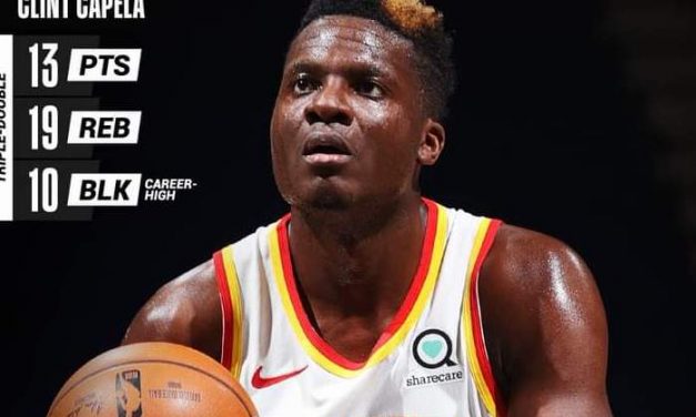 Gallinari torna in campo: è dominio Hawks con Capela in tripla doppia (10 stoppate)