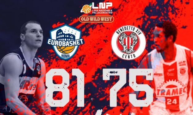 Gallinat ed Olasewere trascinano l’Eurobasket Roma alla vittoria, battuta Cento 81-75