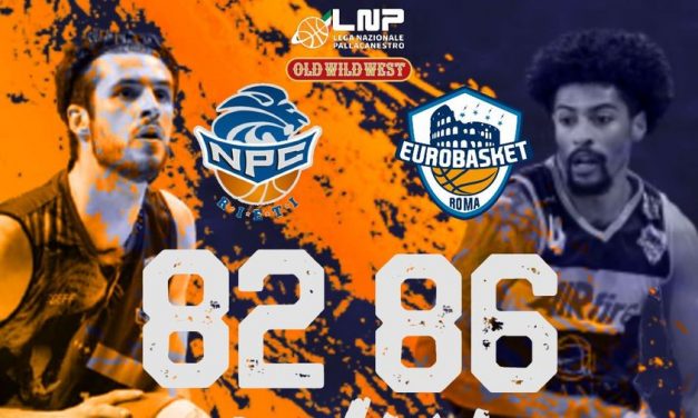 L’Eurobasket Roma infila la terza vittoria consecutiva, sconfitta Rieti al PalaSojourner 82-86