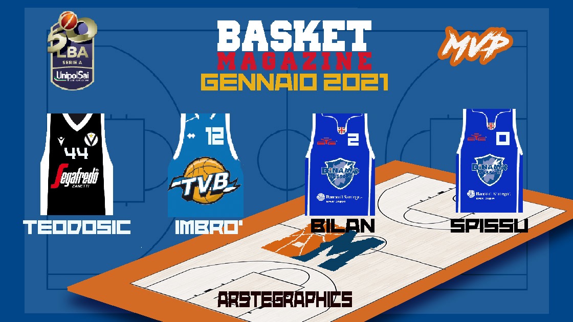 Scegli l’MVP di Basket Magazine del mese di gennaio