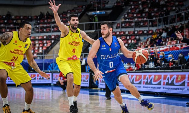 L’Italia si spegne nel secondo tempo: la Macedonia del Nord ne approfitta e vince 87-78