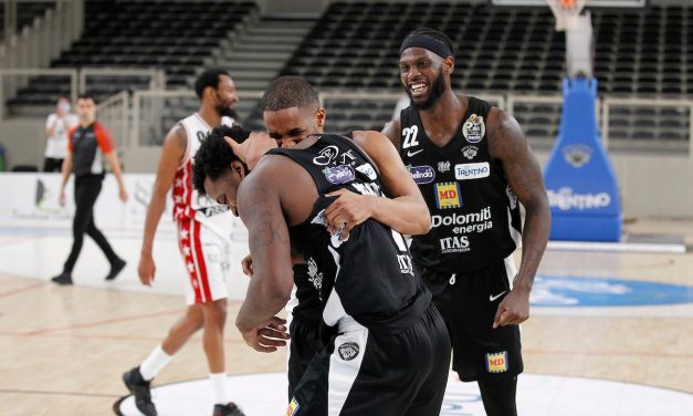 Jacorey Williams e Gary Browne indicano la strada, Kelvin Martin la chiude: Trento firma l’impresa su Milano