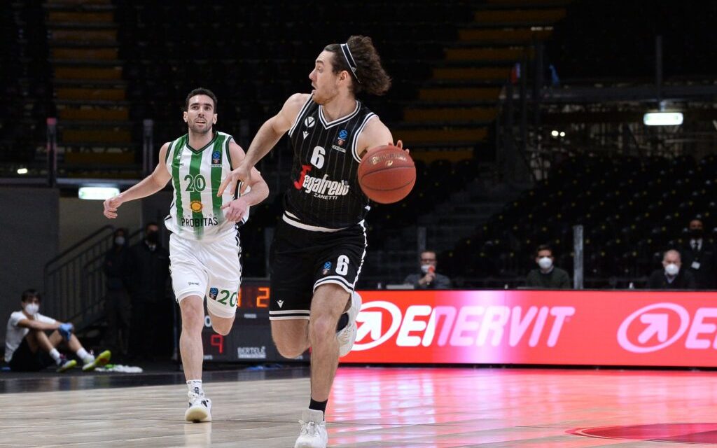 80,3% di vittorie in Europa per la Virtus Bologna