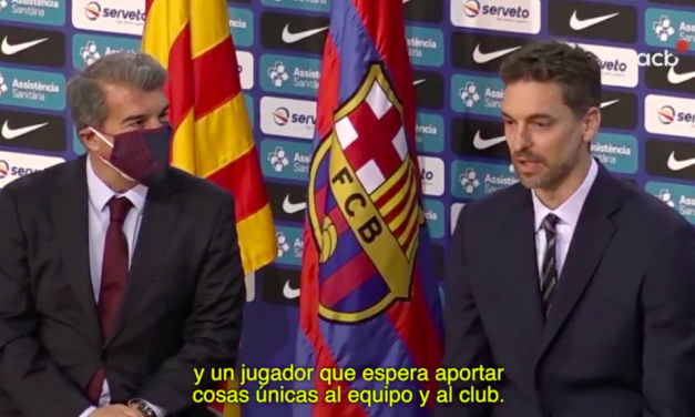 Barcellona, Pau Gasol: “Sono quì per vincere l’Eurolega”