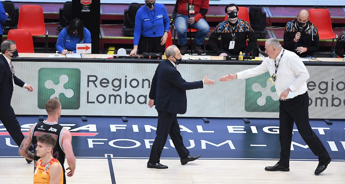 Le ultime dai campi di Pesaro-Milano: l’Olimpia per blindare il primo posto, Pesaro per sperare nei playoff