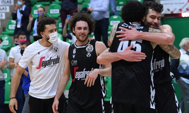 La Virtus batte una grande Treviso 105 a 100 e raggiunge Brindisi in semifinale