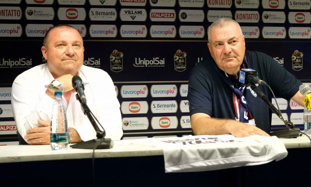 Fortitudo, Pavani: “Dobbiamo stare coi piedi per terra. L’anno scorso abbiamo agito in una maniera che non ci appartiene”