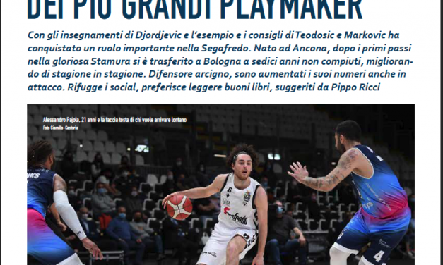 Pajola a scuola con grandi playmaker, ora è lui a dare lezioni di pallacanestro