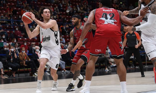 La Virtus Bologna fa il capolavoro: 2-0 on the road e Milano con le spalle al muro