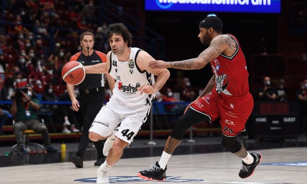 La Virtus passa a Milano 83 a 77 e ribalta subito il fattore campo delle finali LBA