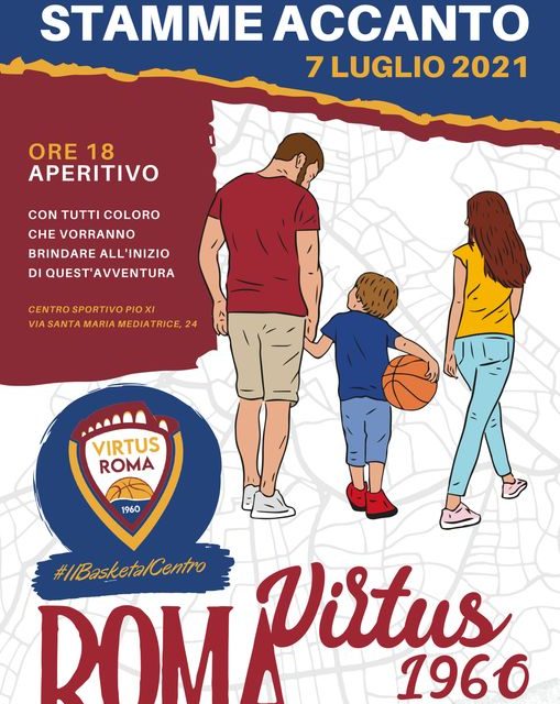 Virtus Roma 1960, il 7 luglio sarà presentato il settore giovanile