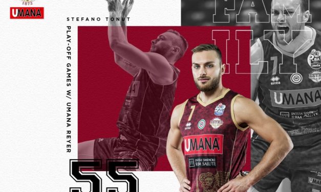Venezia, Tonut raggiunge quota 55 partite playoff in orogranata, primo di sempre