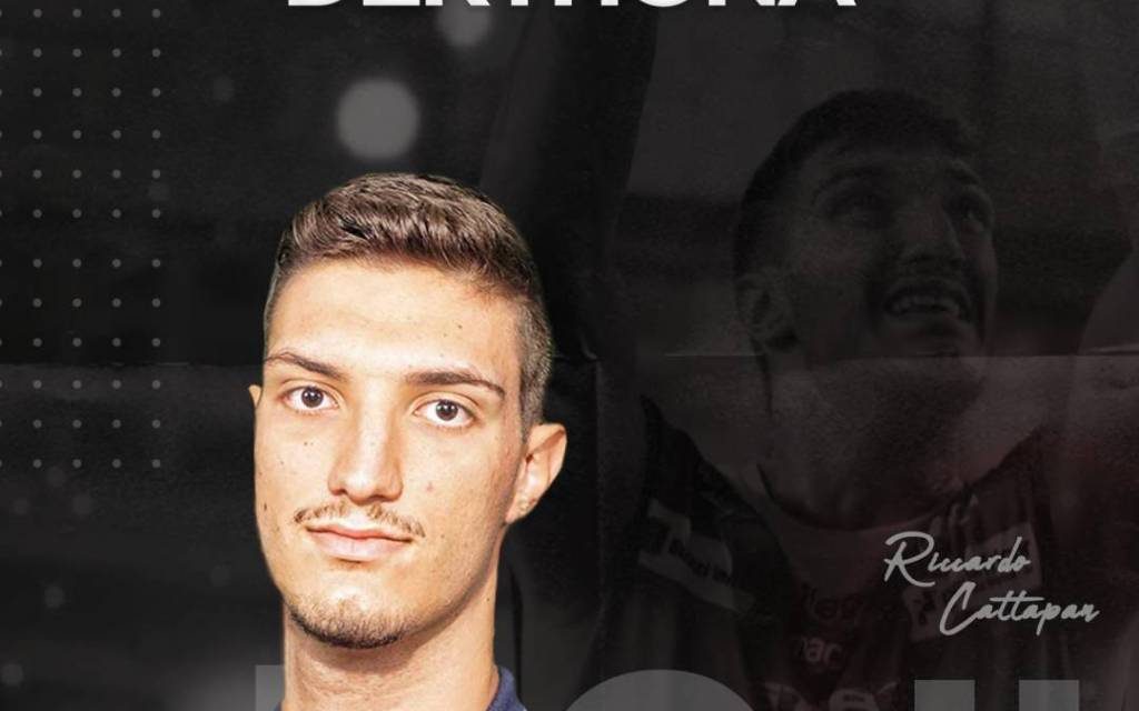 Tortona, lesione al crociato anteriore per Riccardo Cattapan