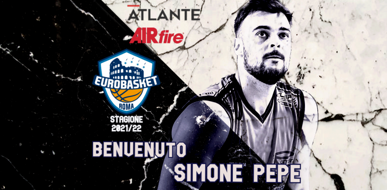 Eurobasket Roma, ufficiale l’ingaggio di Simone Pepe