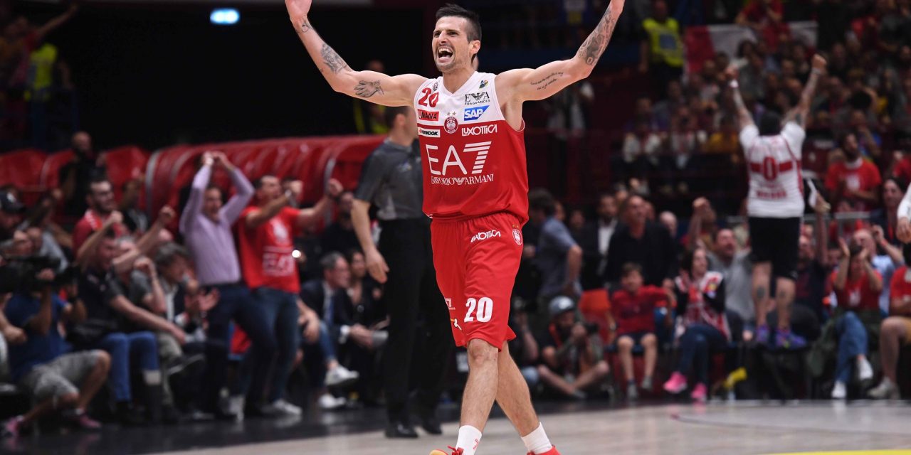 L’Olimpia Milano saluta Andrea Cinciarini