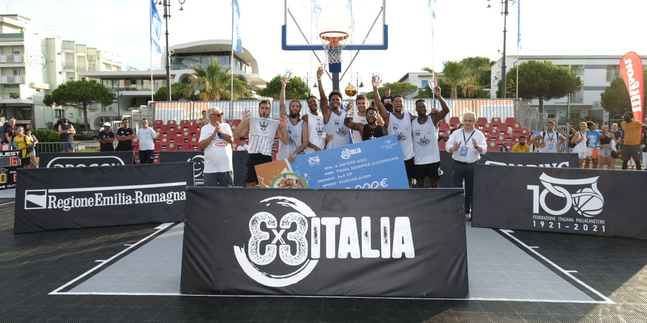 Kings of Kings e Splash Team nella storia del 3×3 ITALIA FIP Circuit,  conquistato il 1° titolo di campioni 3×3 ITALIA