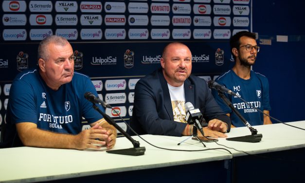 Fortitudo Bologna, Repesa: “Sfida bellissima, ma c’è molto da lavorare”