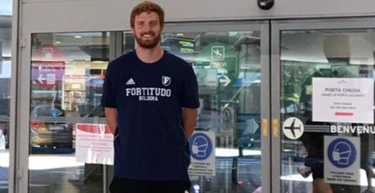 Fortitudo, atterrato a Bologna Geoffrey Groselle