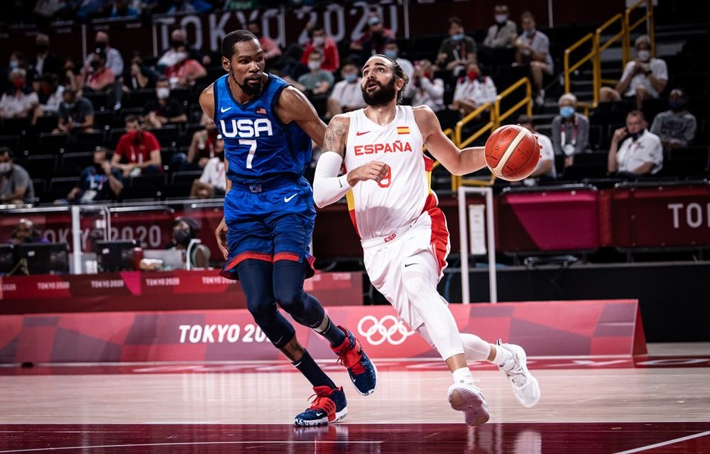 Stati Uniti-Spagna che spettacolo: Durant e Rubio strepitosi, ma Team USA va in semifinale