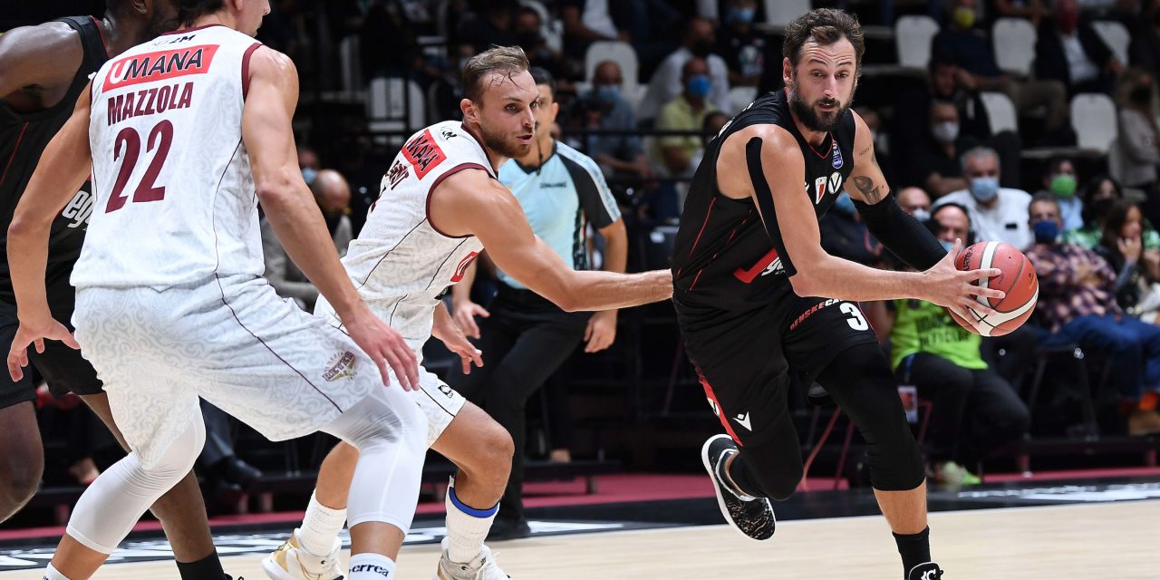 La Virtus Bologna conquista la finale di Supercoppa: Venezia battuta al fotofinish
