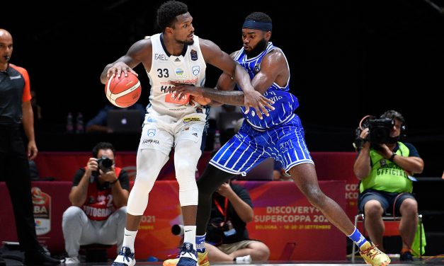 Brindisi controlla le operazioni e batte Sassari: è semifinale di Supercoppa