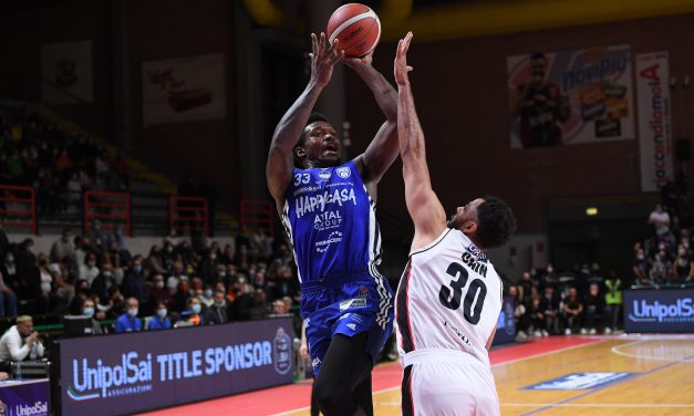 Brindisi ruggisce contro Tortona: al PalaFerraris finisce 78-87