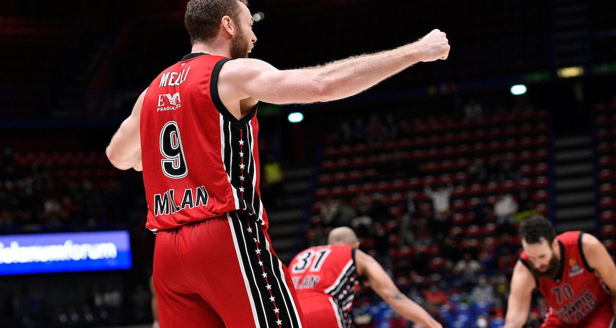 Milano ribalta la prima metà e beffa l’ASVEL 73-72
