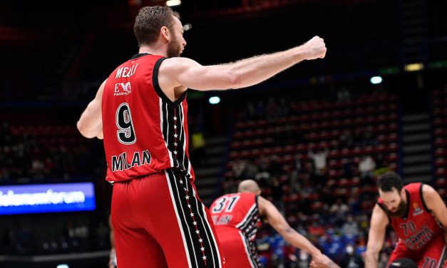 Milano ribalta la prima metà e beffa l’ASVEL 73-72