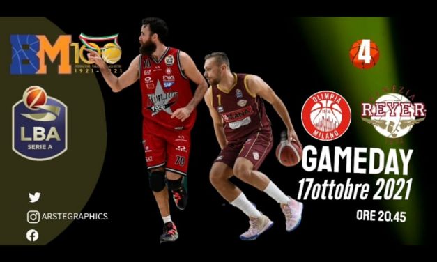 Il gameday di Basket Magazine è Olimpia-Reyer: riflettori sul duello tra Datome e Tonut