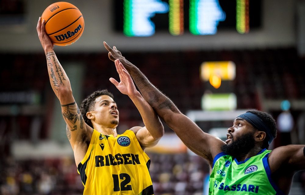 Sassari perde la prima in Basketball Champions League: Ludwigsburg si impone 94-81
