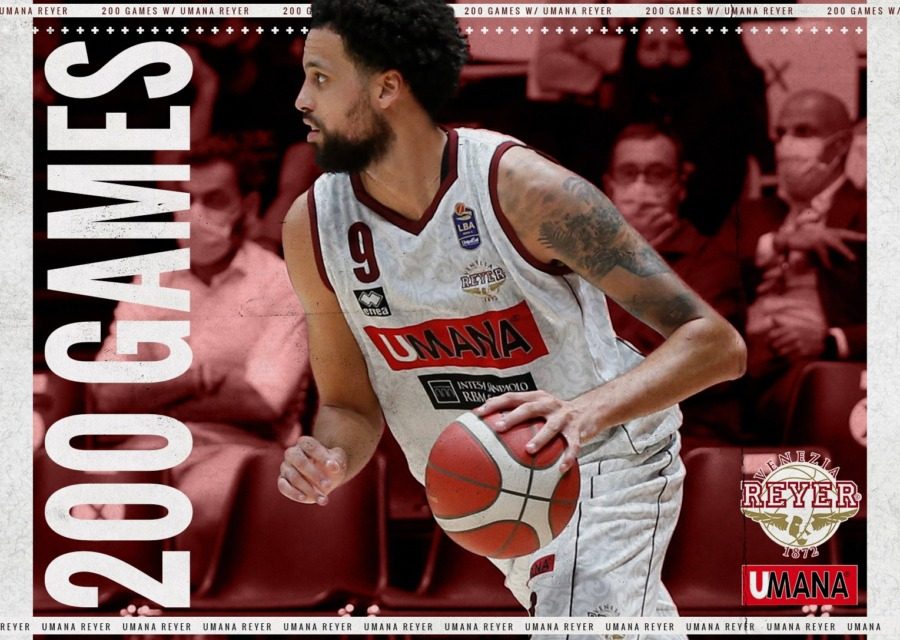 Venezia, Austin Daye raggiunge le 200 presenze in maglia orogranata