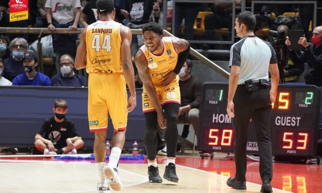 L’Ottovolante di BM – Tortona vede il quarto posto; per la Fortitudo è notte fonda