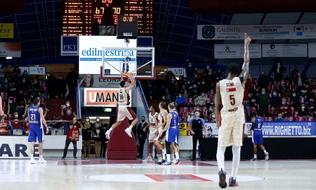 EURO EMOTICON: VENEZIA DOMA IL BUDUCNOST, PERDE ANCORA LA VIRTUS. REGGIO VINCE E VOLA ALLE TOP16!