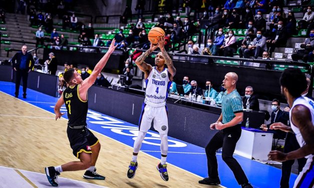 Treviso sconfigge l’AEK Atene 81-69, ma è seconda nel suo girone di BCL