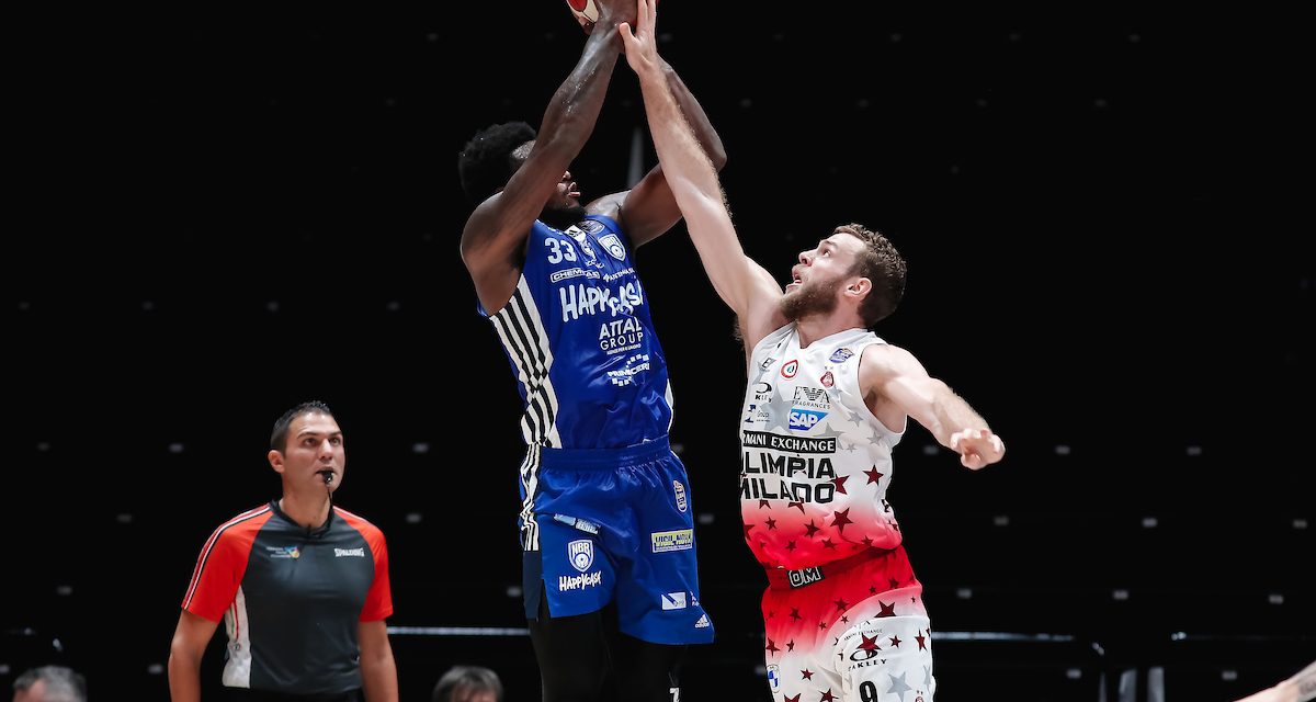 Il Gameday di BM è Brindisi-Milano: Nick Perkins e Nicolò Melli, lotta all’ultimo sangue sotto canestro