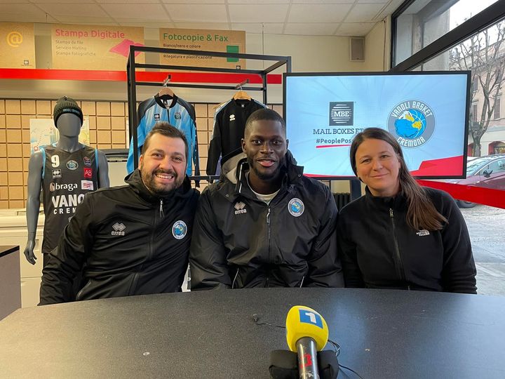 Cremona, Malik Dime: “Porto energia alla squadra”