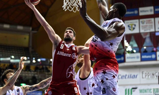 Trieste spezza l’imbattibilità di Milano: l’Olimpia cade all’Allianz Dome per 71-68