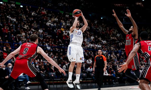 La tripla della vittoria si infrange sul ferro: al Forum passa il Real 73-75